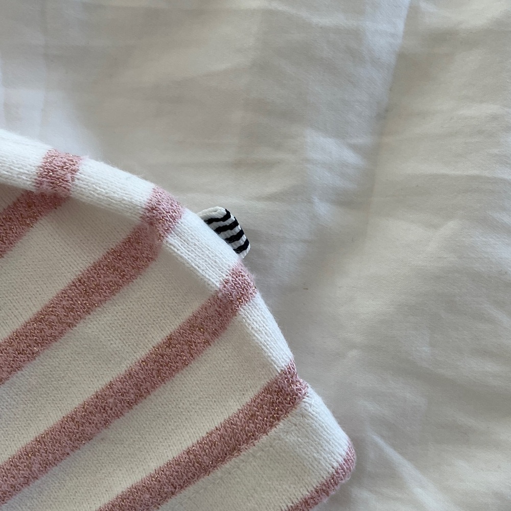 Petit Bateau Pink and White Striped Top - Picture 4 of 6